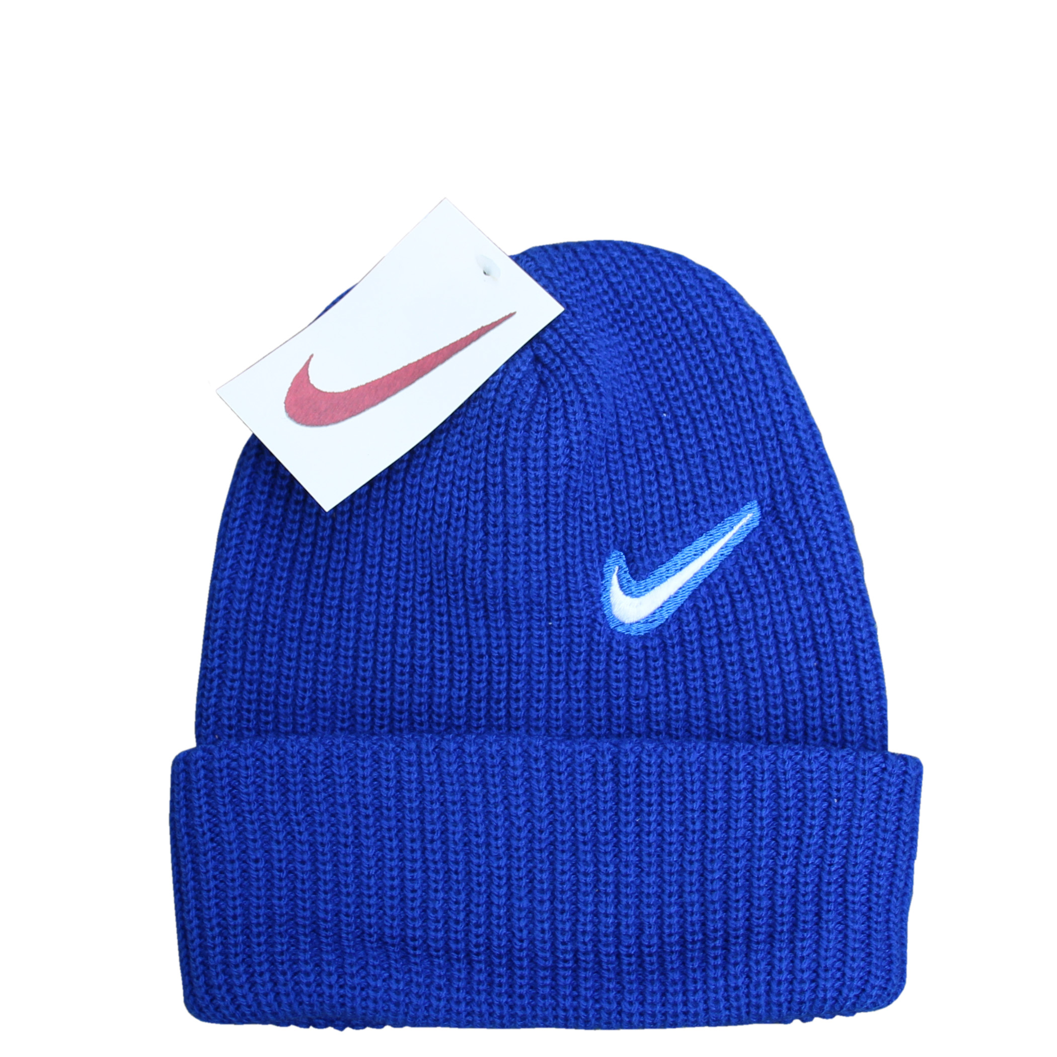 blue nike beanie