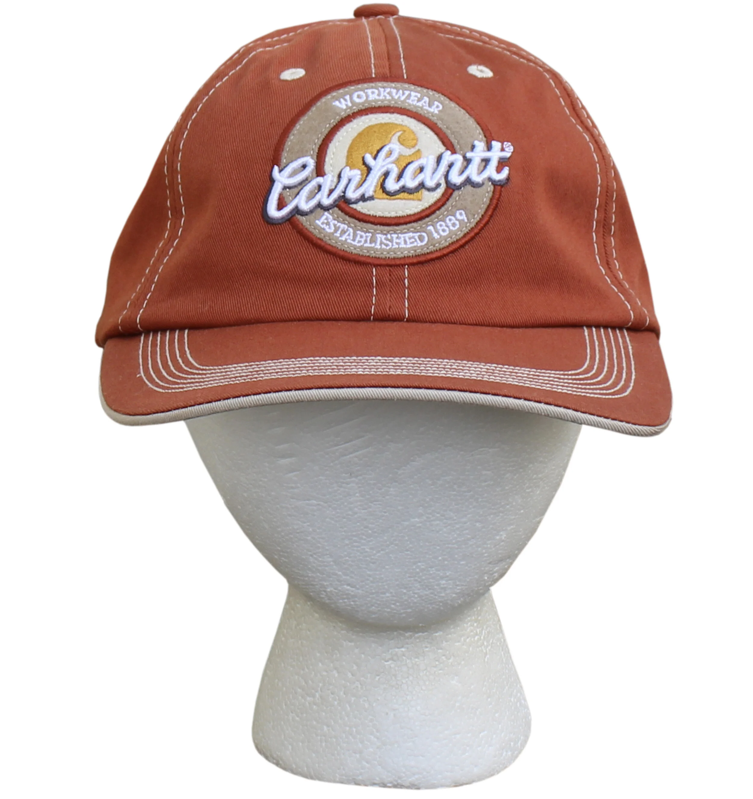 burnt orange carhartt beanie