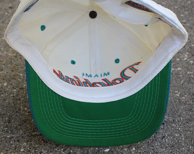 vintage dolphins hat