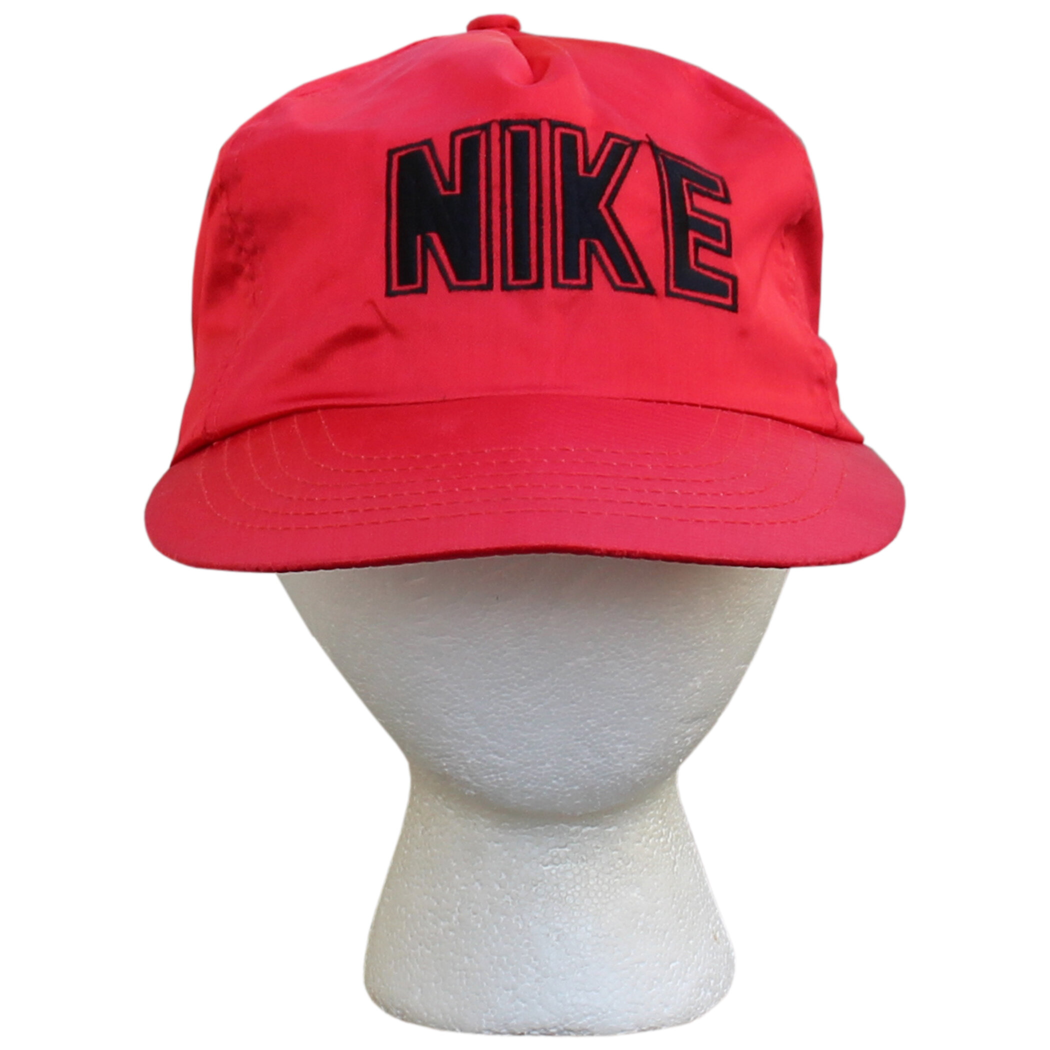 red and black nike hat