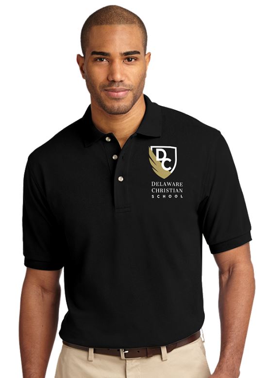 port authority heavyweight cotton pique polo