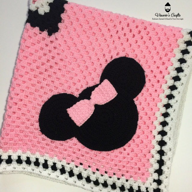 Minnie Mouse Baby Crib Gift Set Custom Order Visuvio S Crafts