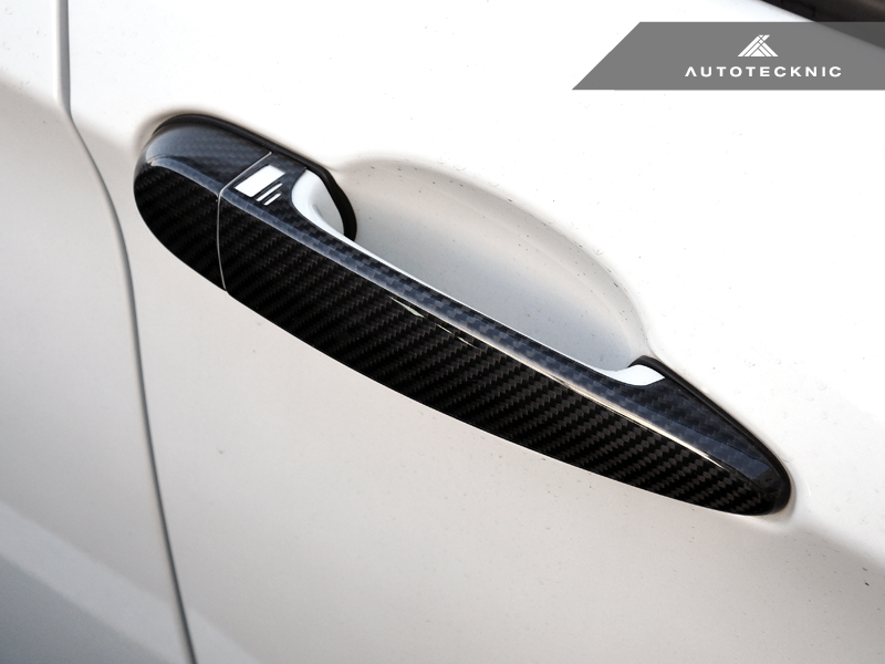 For BMW 328i 2012 AutoTecknic Carbon Fiber Door Handles
