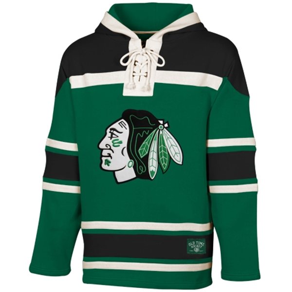 Boutique-Chicago Blackhawks Lace-up Hoody