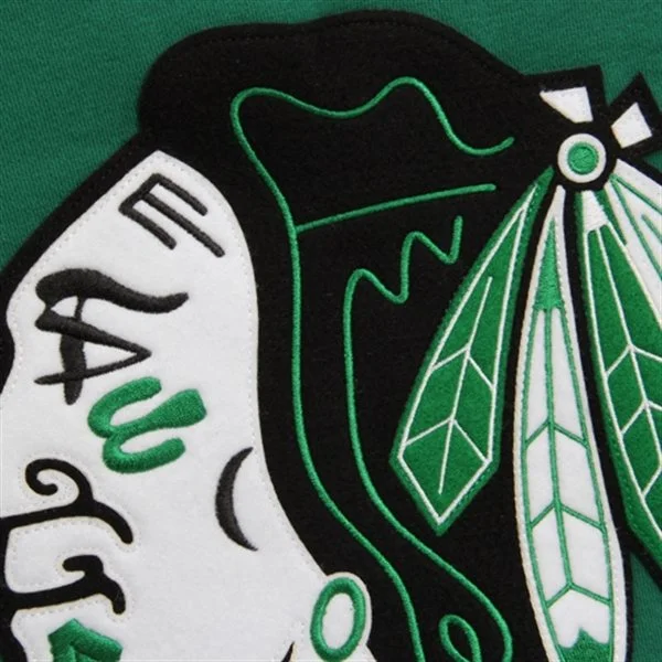 Boutique-Chicago Blackhawks Lace-up Hoody