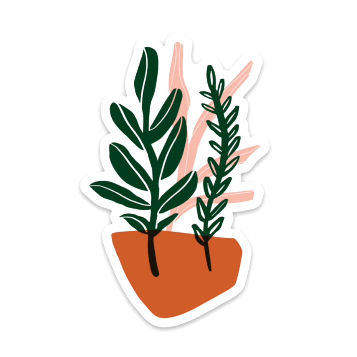 Plant 1 Sticker — Dahlia Press