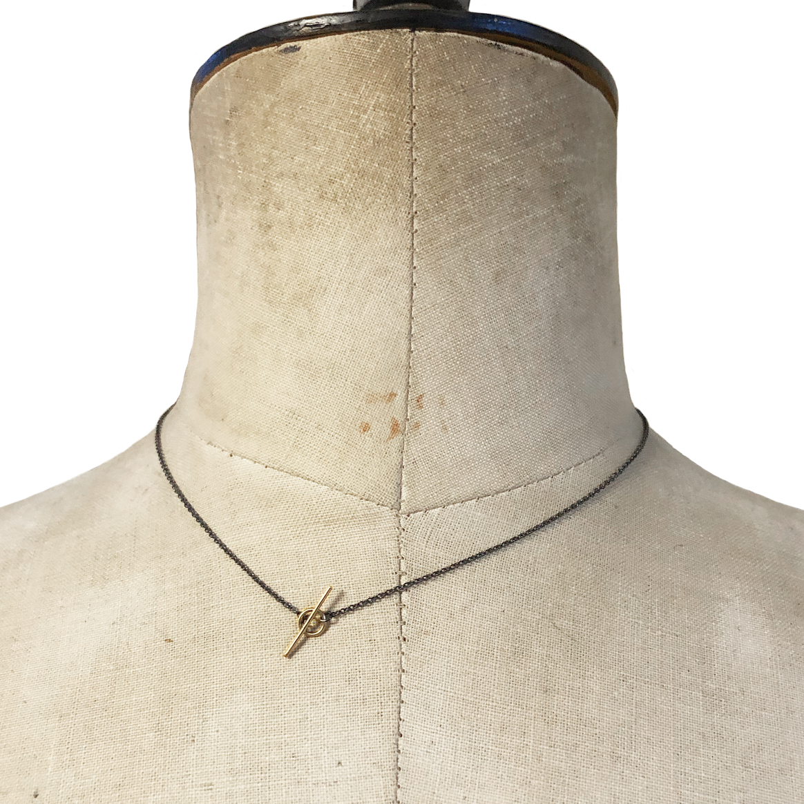 Sketch Line Choker Mixed Metal Laurel S Bench Fine Handcrafted