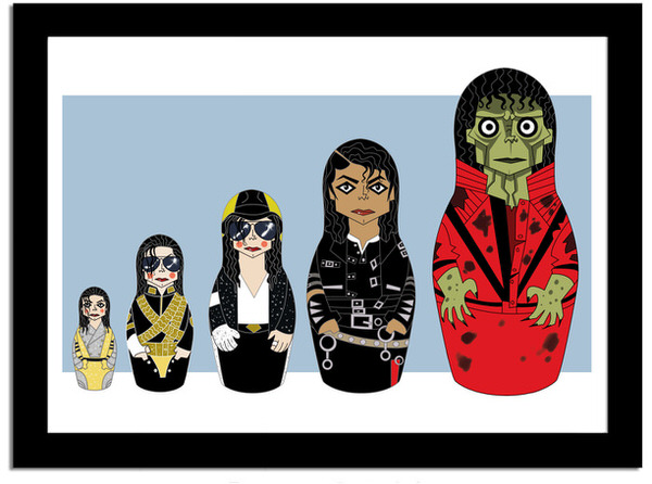 michael jackson paper dolls