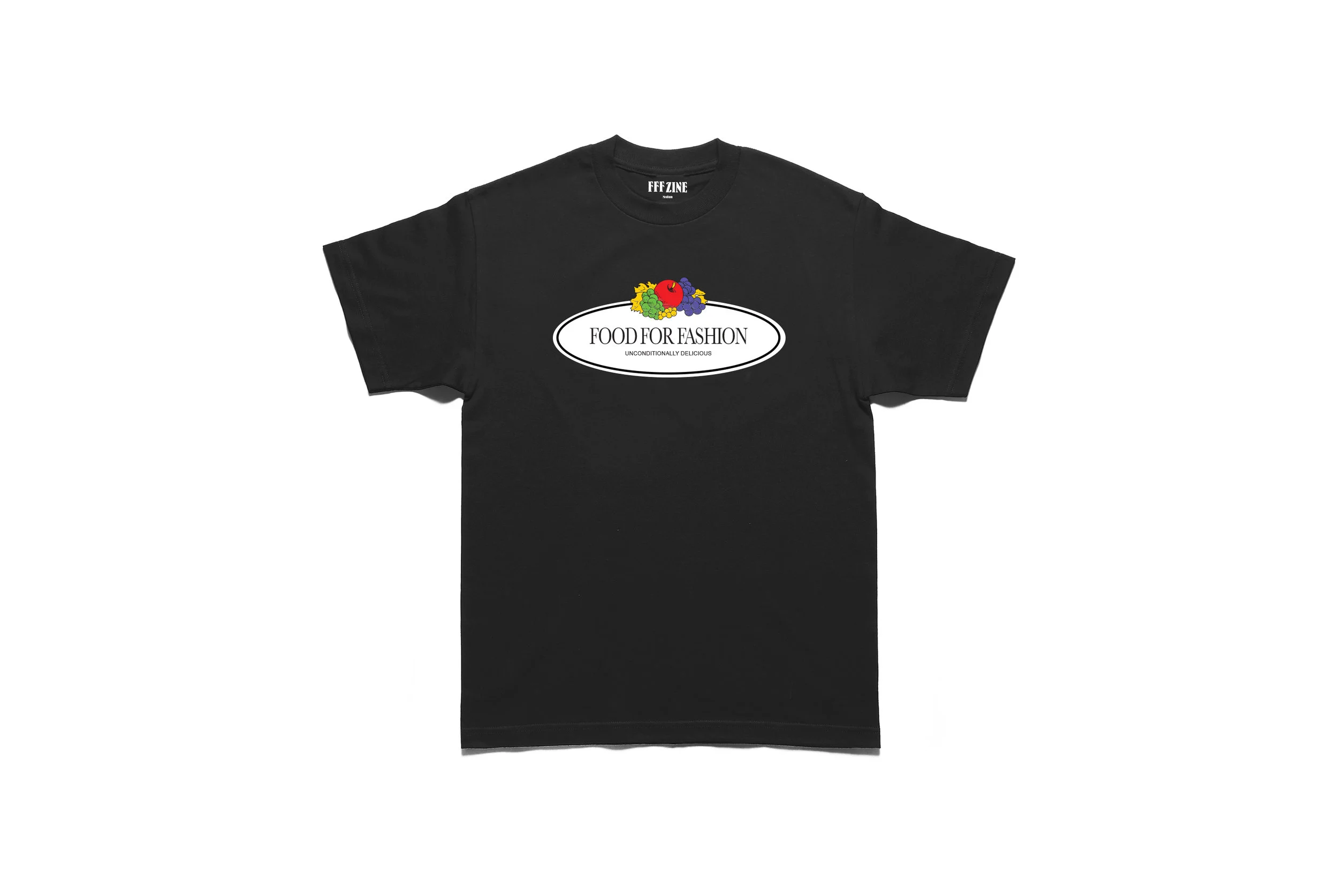 Forøge Silicon fossil FRUITS Black T-Shirt — FFF Zine