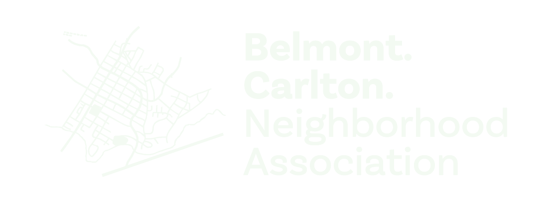 BELMONT. CARLTON. NEIGHBORHOOD ASSOCIATION