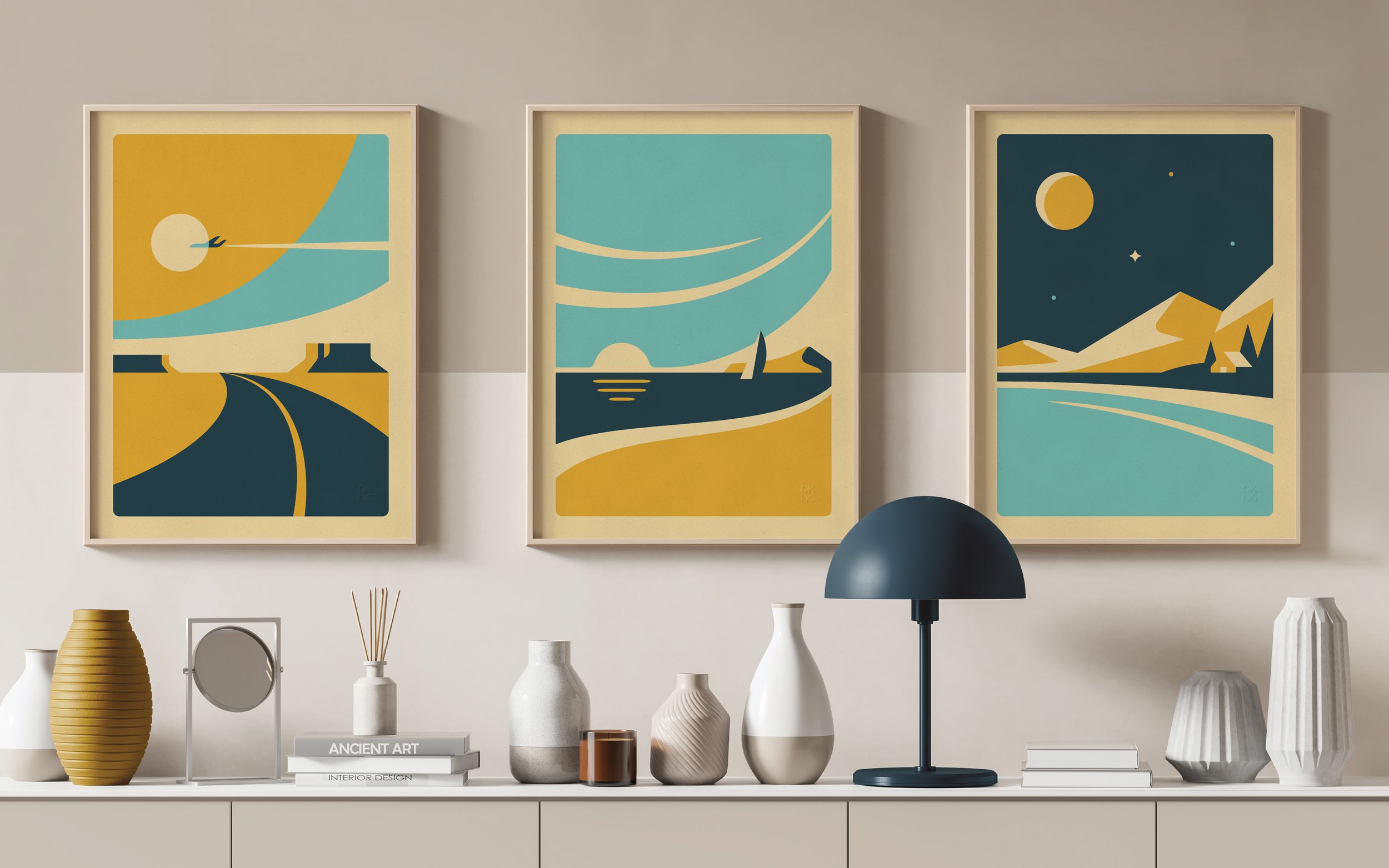 Horizons Art Print Series — DKNG