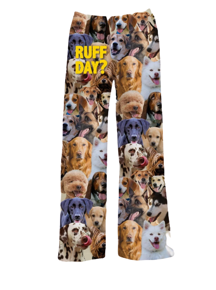 boxer dog pajama pants