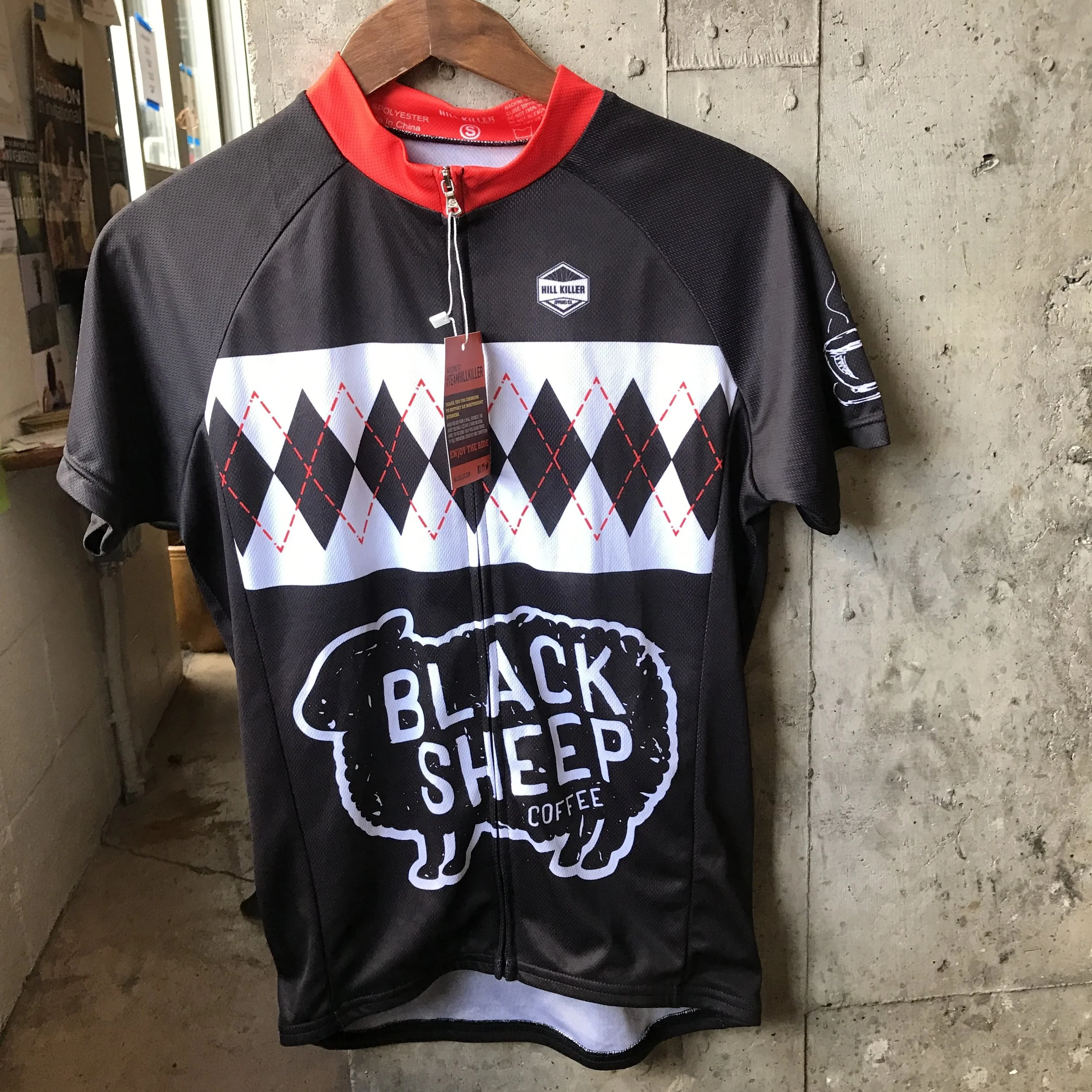 coffee cycling jersey