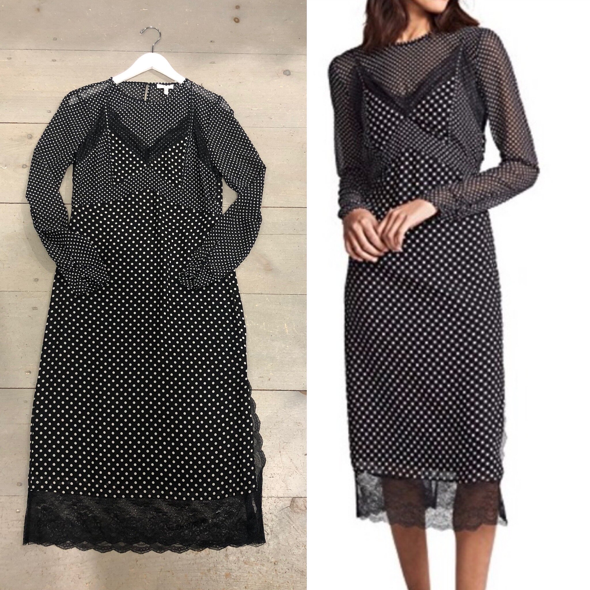 joie polka dot dress