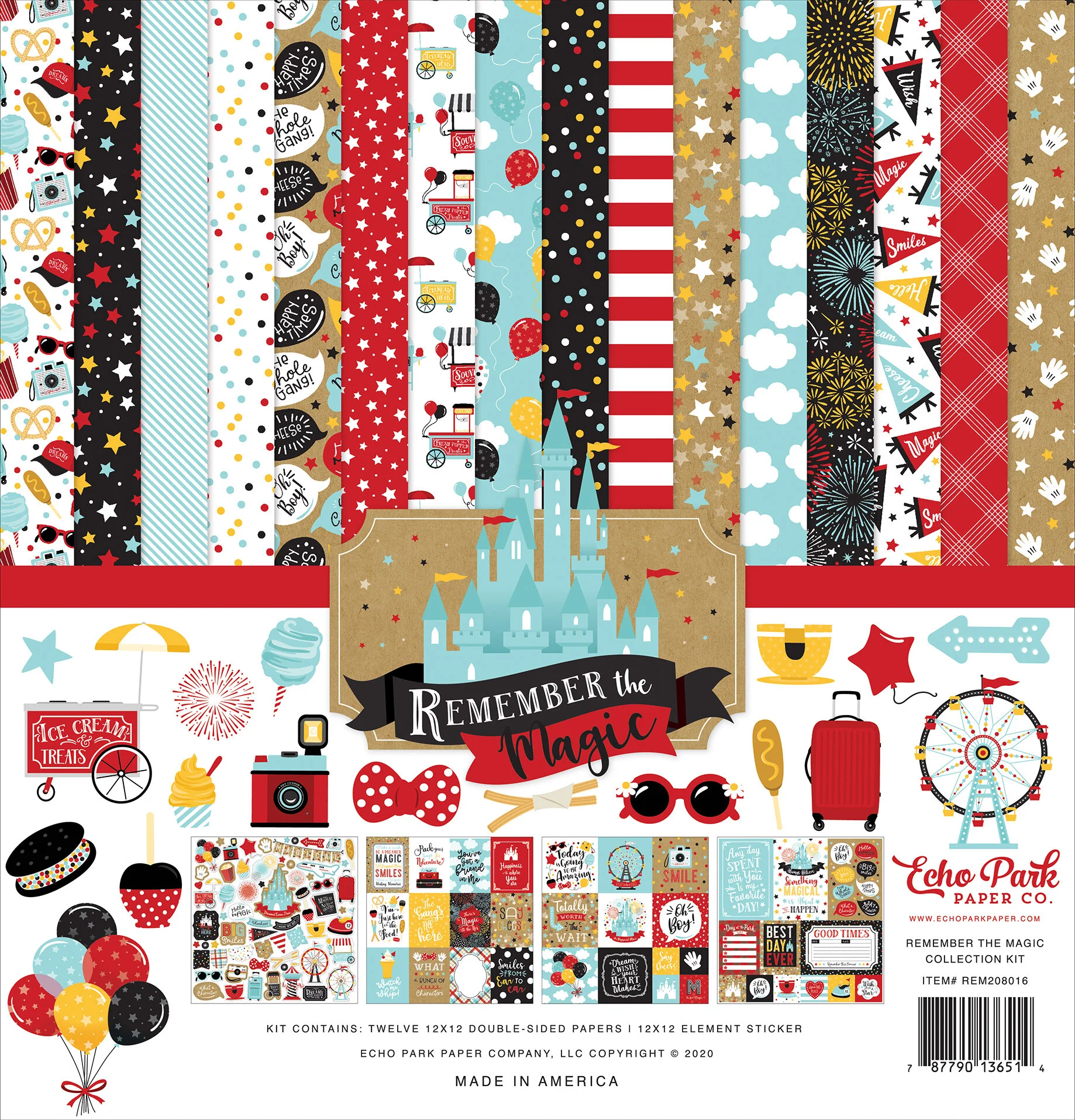 Echo Park Collection Kit 12/"x12/"-mermaid Tales
