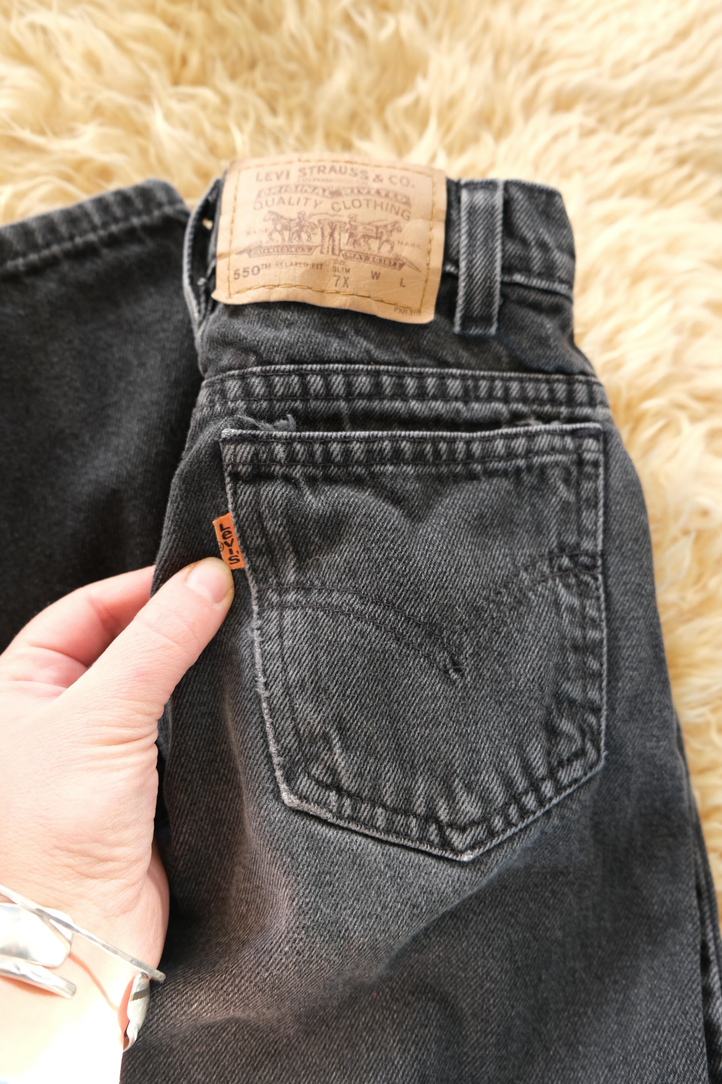 levi's orange tab history