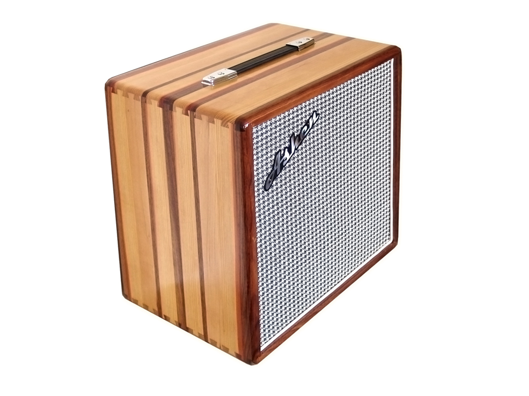 Ashen® Custom Boutique Bass and Guitar Cabinets-Ashen "Mercury" 112 Custom Guitar  Speaker Cabinet Enclosure