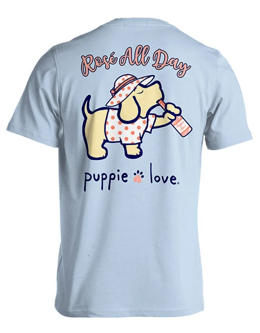 ROSE PUP PUPPIE LOVE T Shirt Studio 24E Individual Style