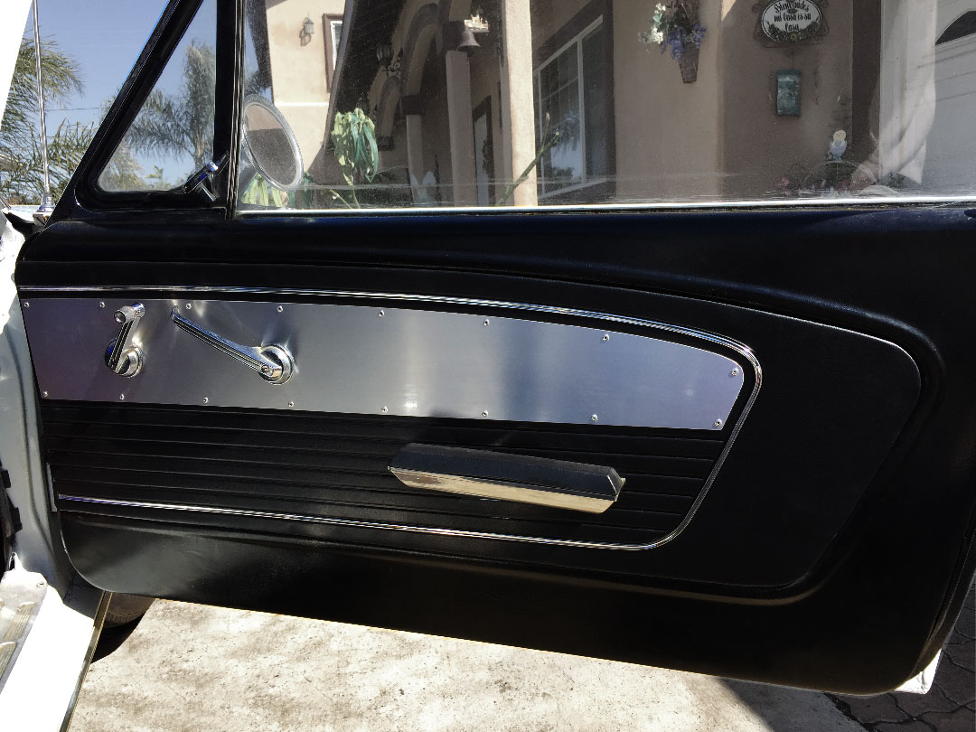 1965 66 Deluxe Brushed Aluminum Door Panels Vintage Race Works