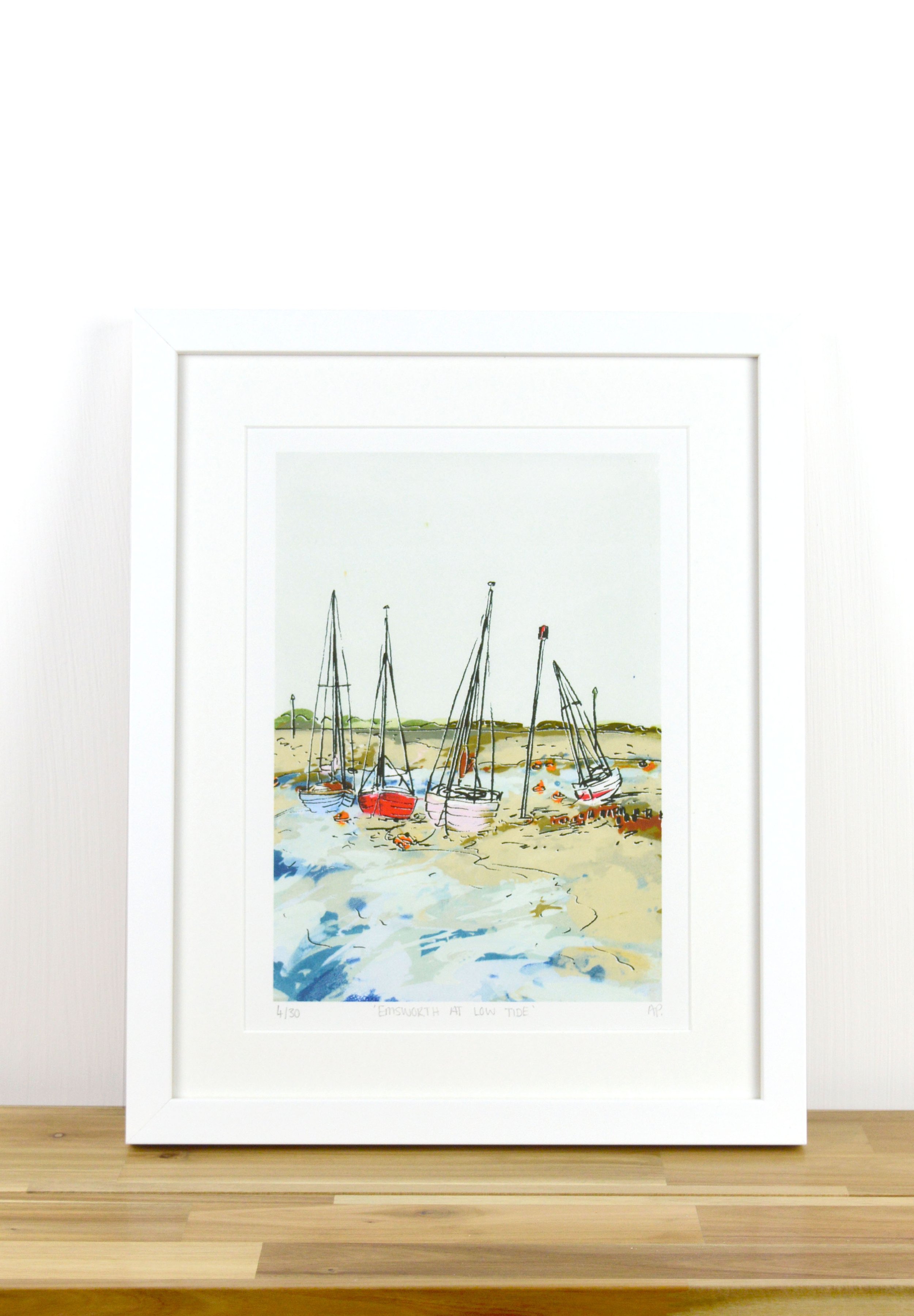 EMSWORTH HARBOUR, THE MILLPOND AND THE DECK HOUSES' Limited Edition Fine  Art Giclee Print — Alex Poyner, The Deck Emsworth