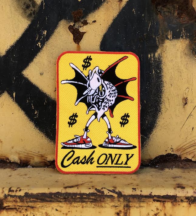 Sheryo /& The Yok Cash Only Street Art and Graffiti Patch