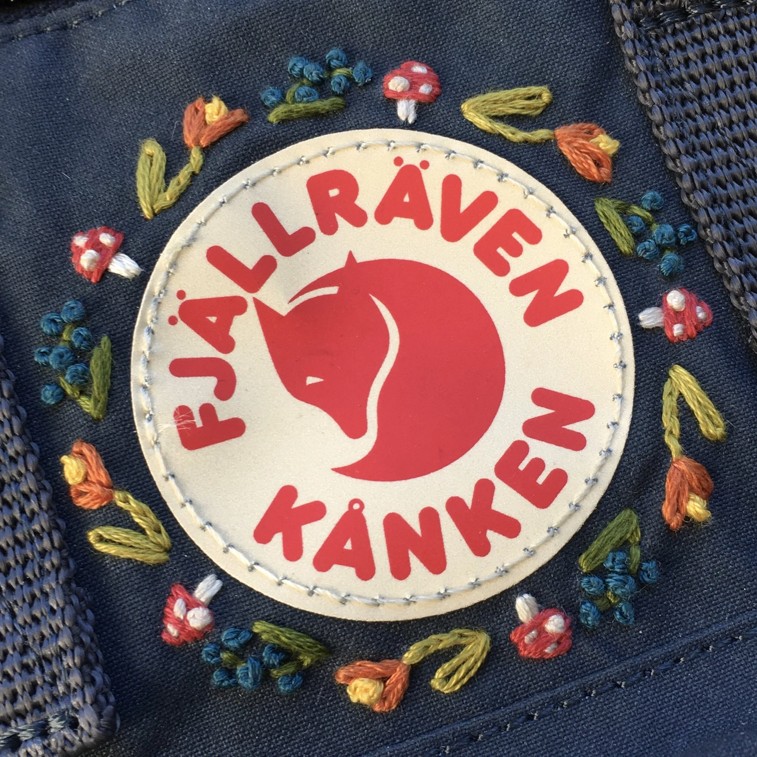 kanken embroidery