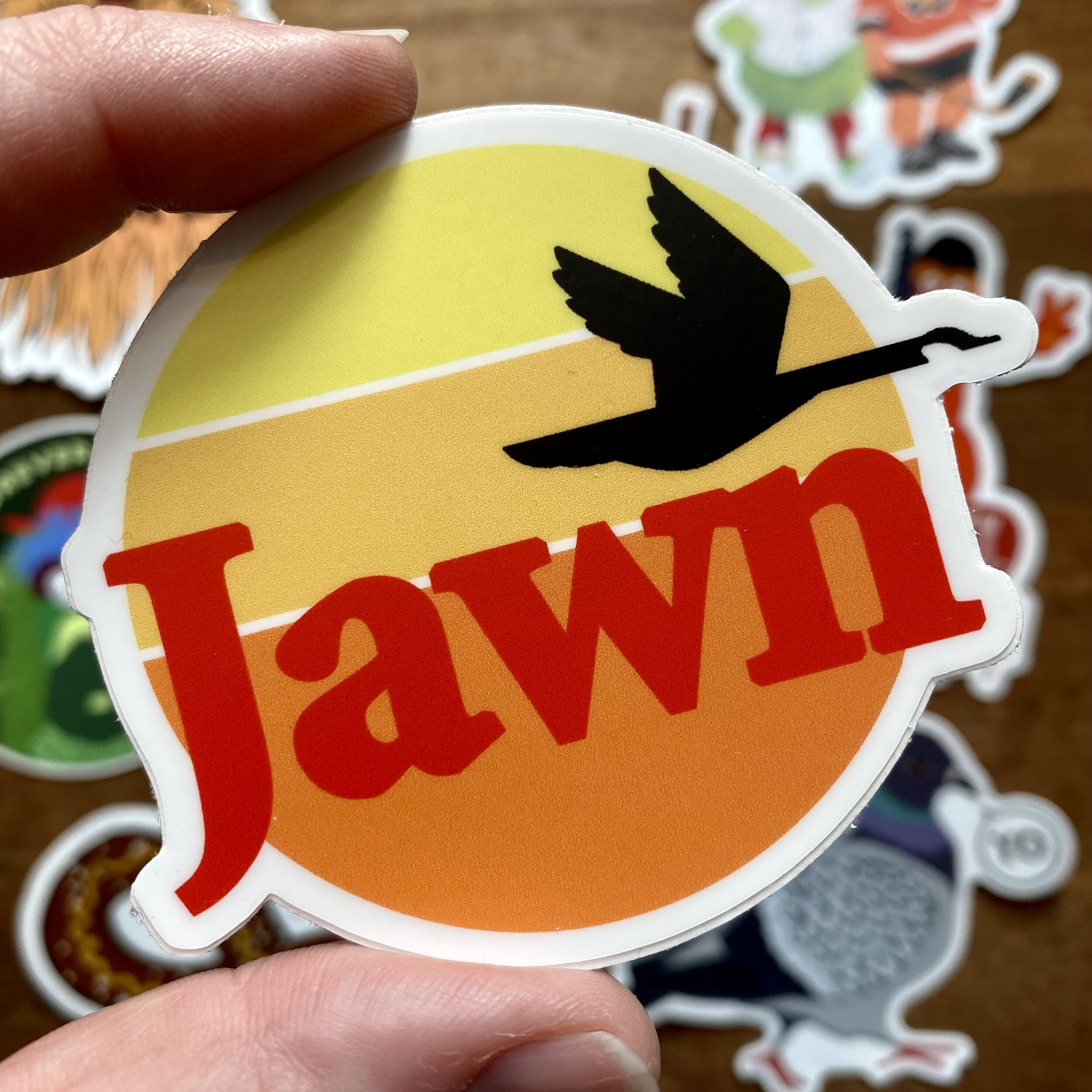 Philadelphia Sticker Jawn Decal Philly Jawn Sticker