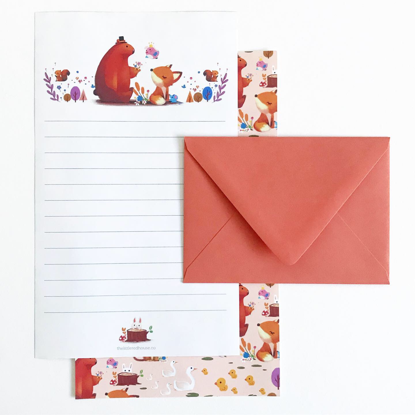 Forest Animals Letter Set — The Little Red House