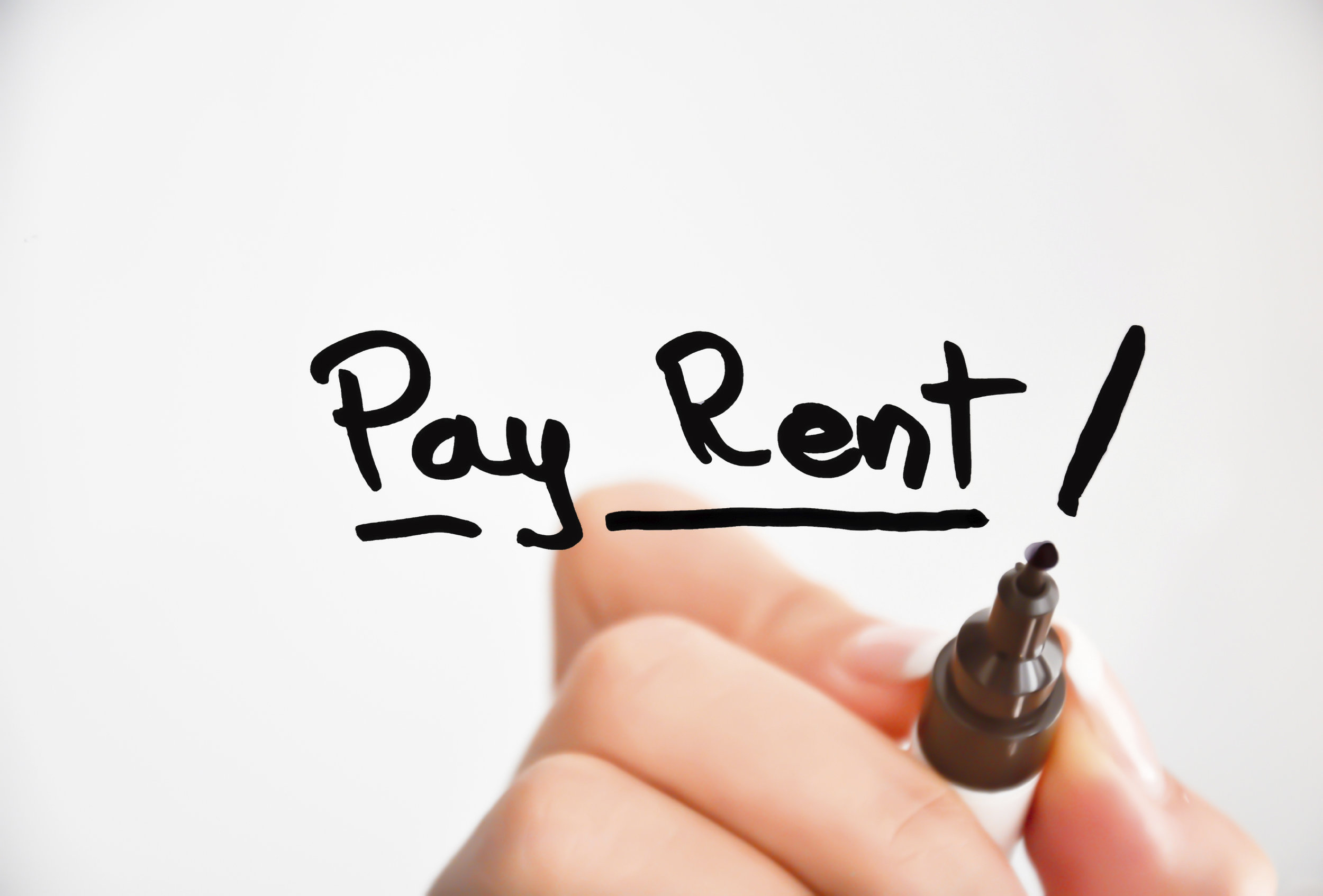 Pay rent real