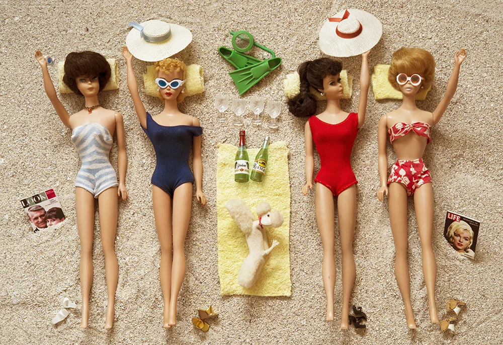 vintage barbie swimsuit