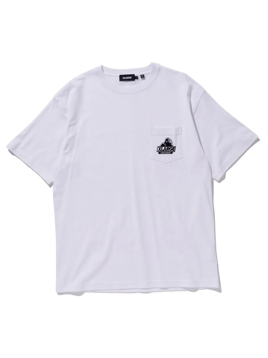 EMBROIDERY SLANTED OG POCKET TEE