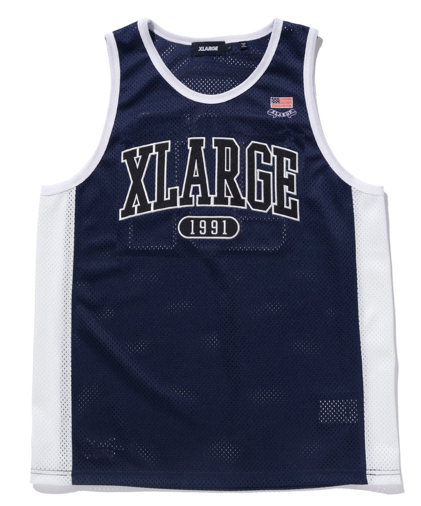 ONE JAM TART STORE XLARGE JAPAN XL BASKETBALL JERSEY NAVY