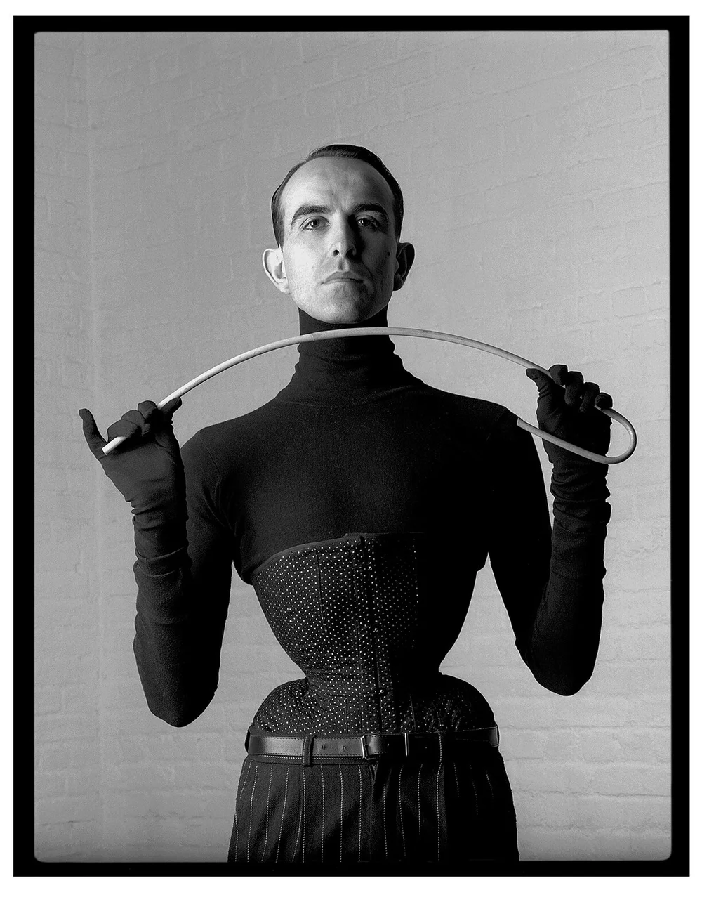 Mr. Pearl, Corsetiere, Studio, NYC 1993