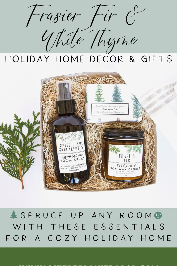 Frasier Fir White Thyme Holiday Home Gift Box
