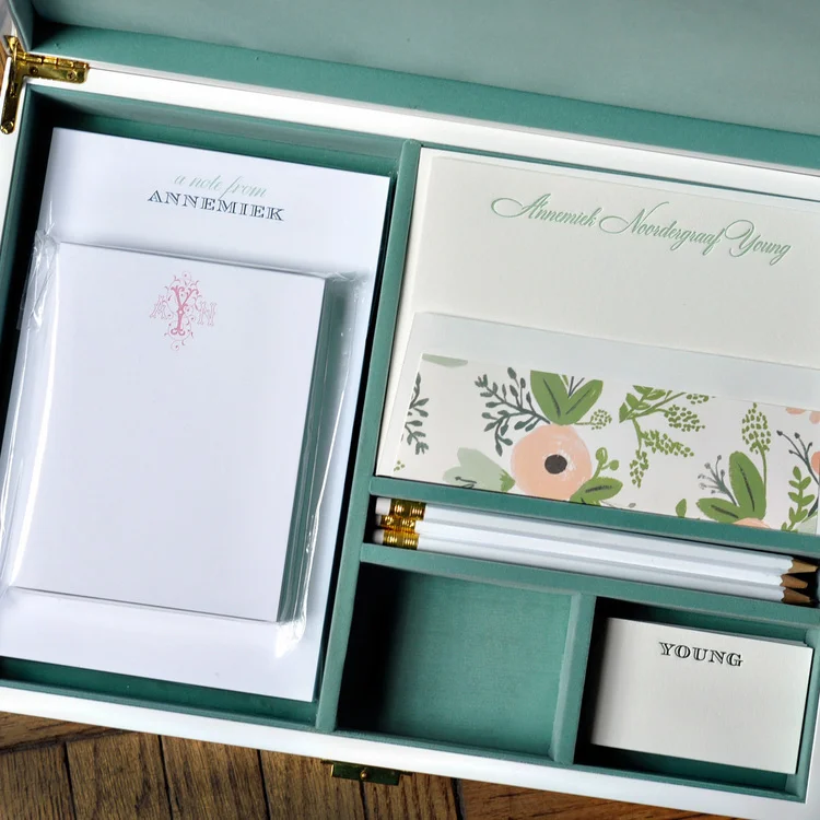 Letterpress Stationery Wardrobe Rock Paper Scissors