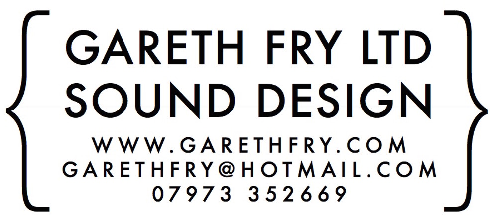 Gareth Fry - Sound Design