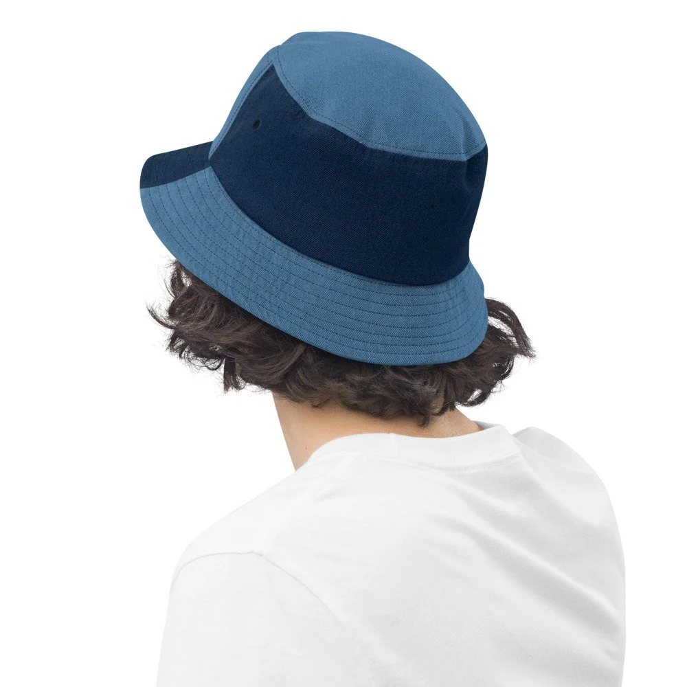 Cape Arm Denim bucket hat — Naukabout 