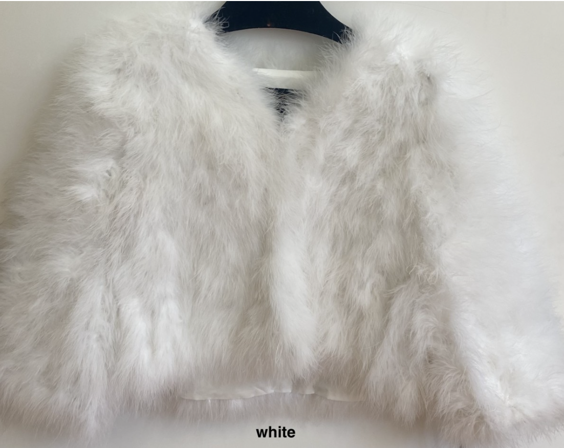 Linda Richards FT084 Feathers Bolero 