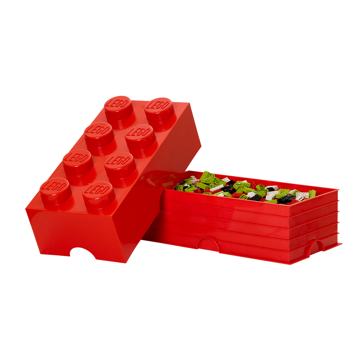 lego storage brick 8 white