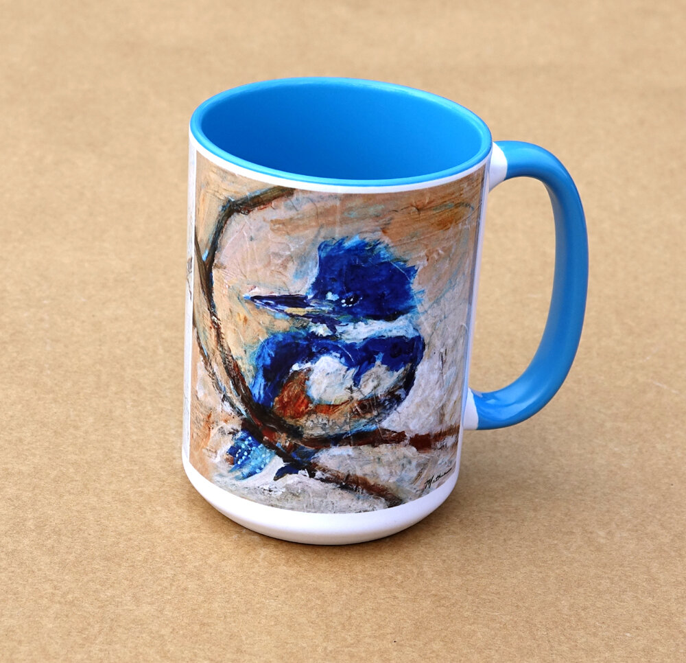 Kingfisher mug