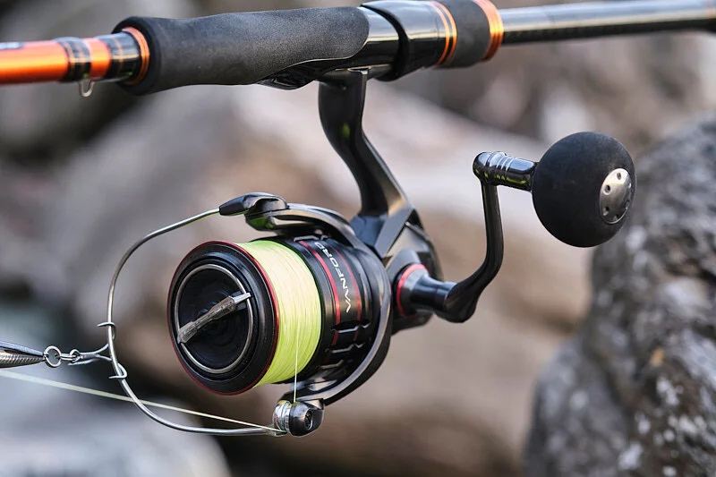 The Shimano Vanford C5000XG spinning reel
