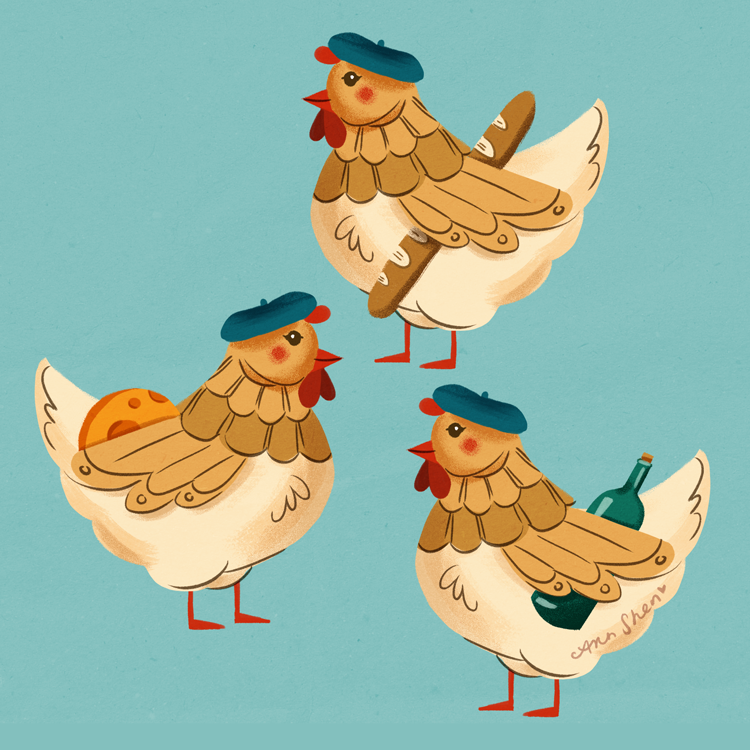 151216_threefrenchhens.png