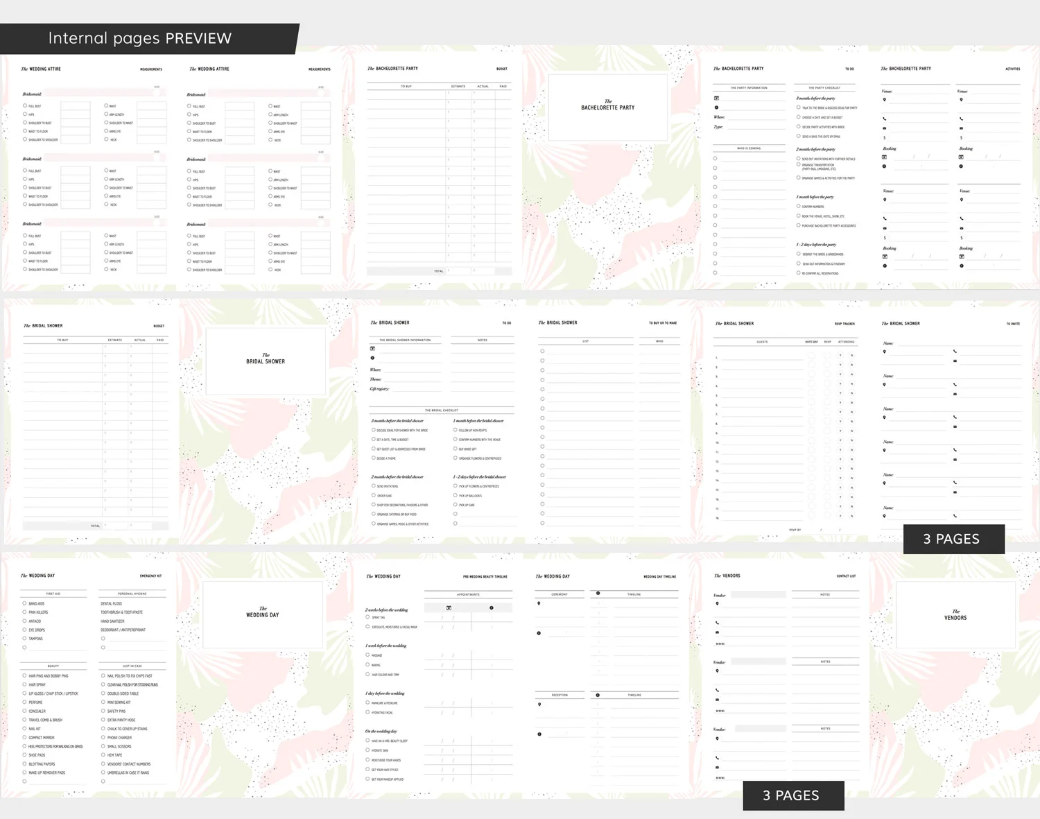 Printable Bridesmaid Planner Grafika Studio Branding and Electronic Design and style graphic regarding Maid of Honor Printable Planner known as Printable Bridesmaid Planner Grafika Studio Branding and Electronic Design and style