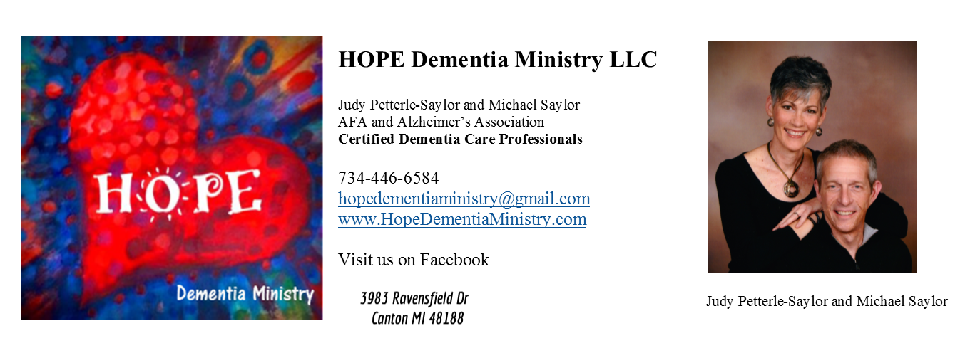 HOPE Dementia Ministry LLC