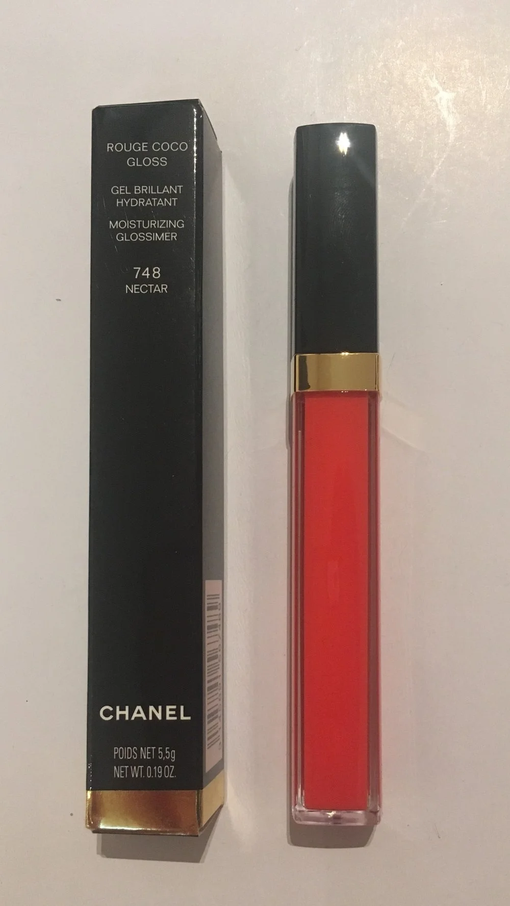 chanel lip gloss rouge coco