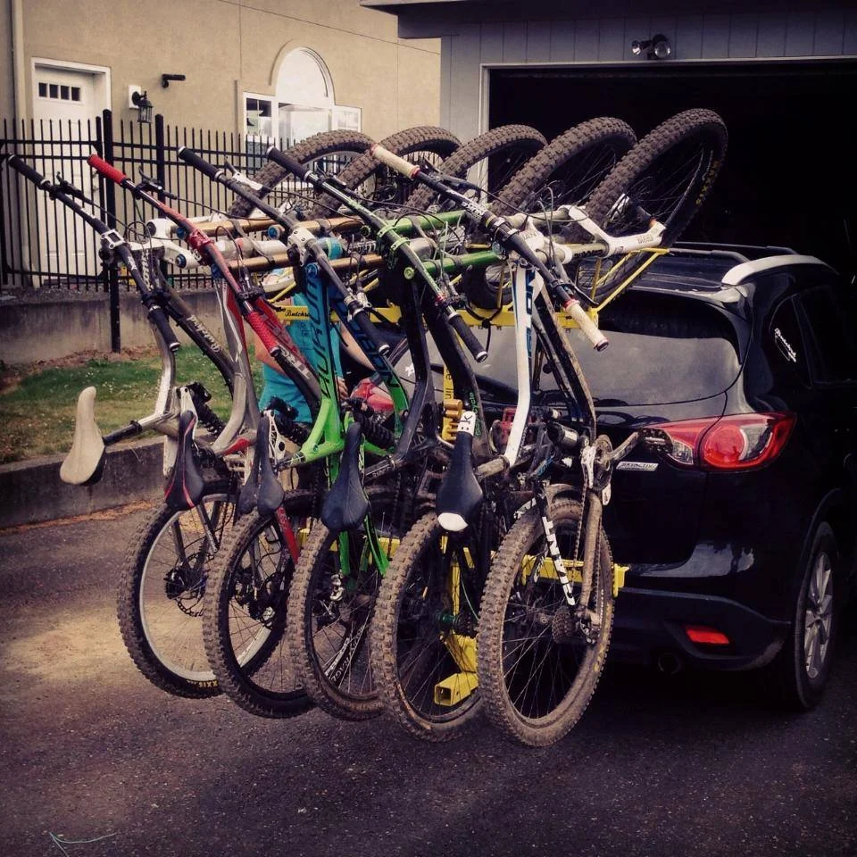 shuttle bike rack
