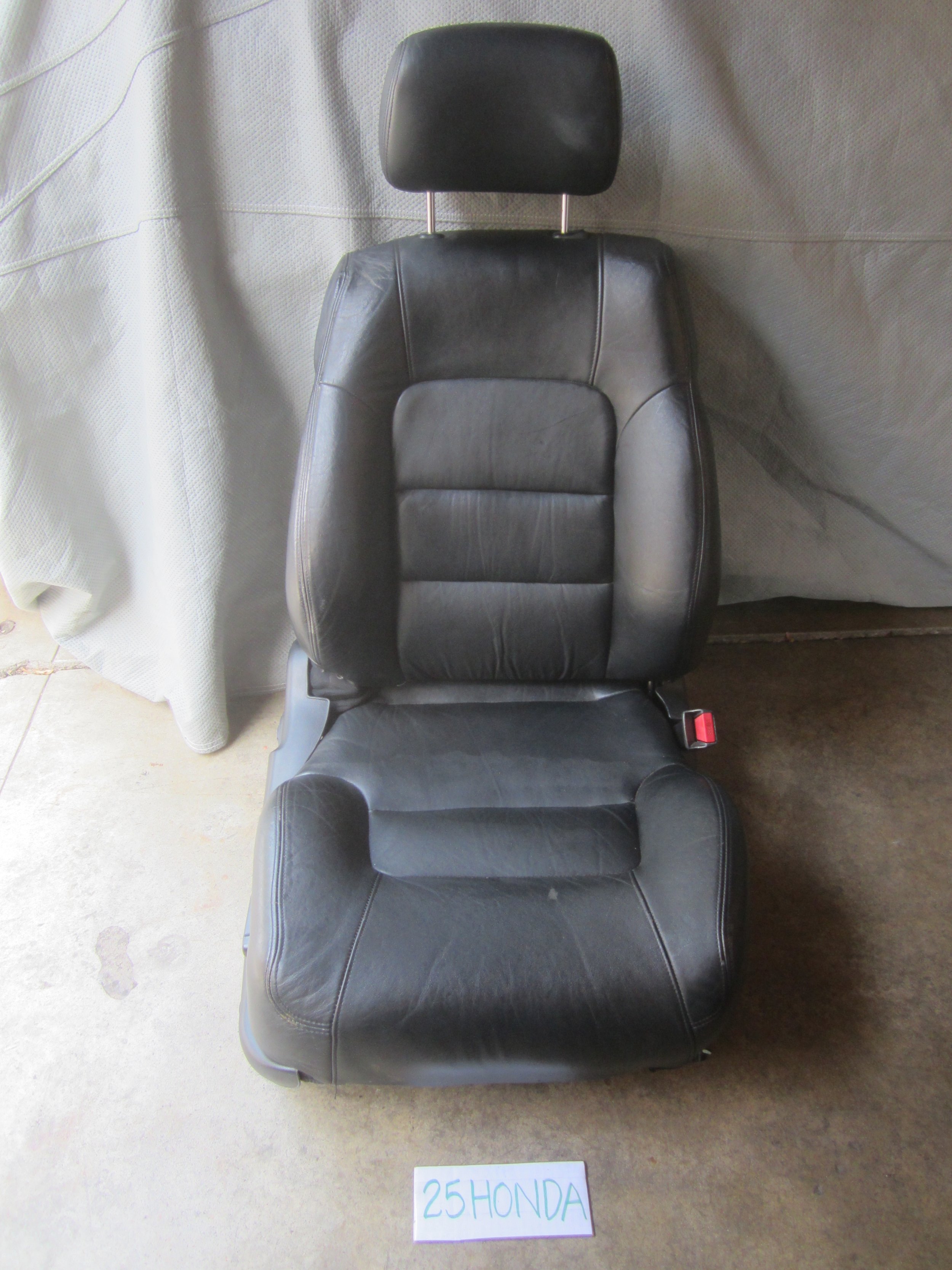 1991 1995 Acura Legend Ls Coupe Passenger Side Leather Black Front