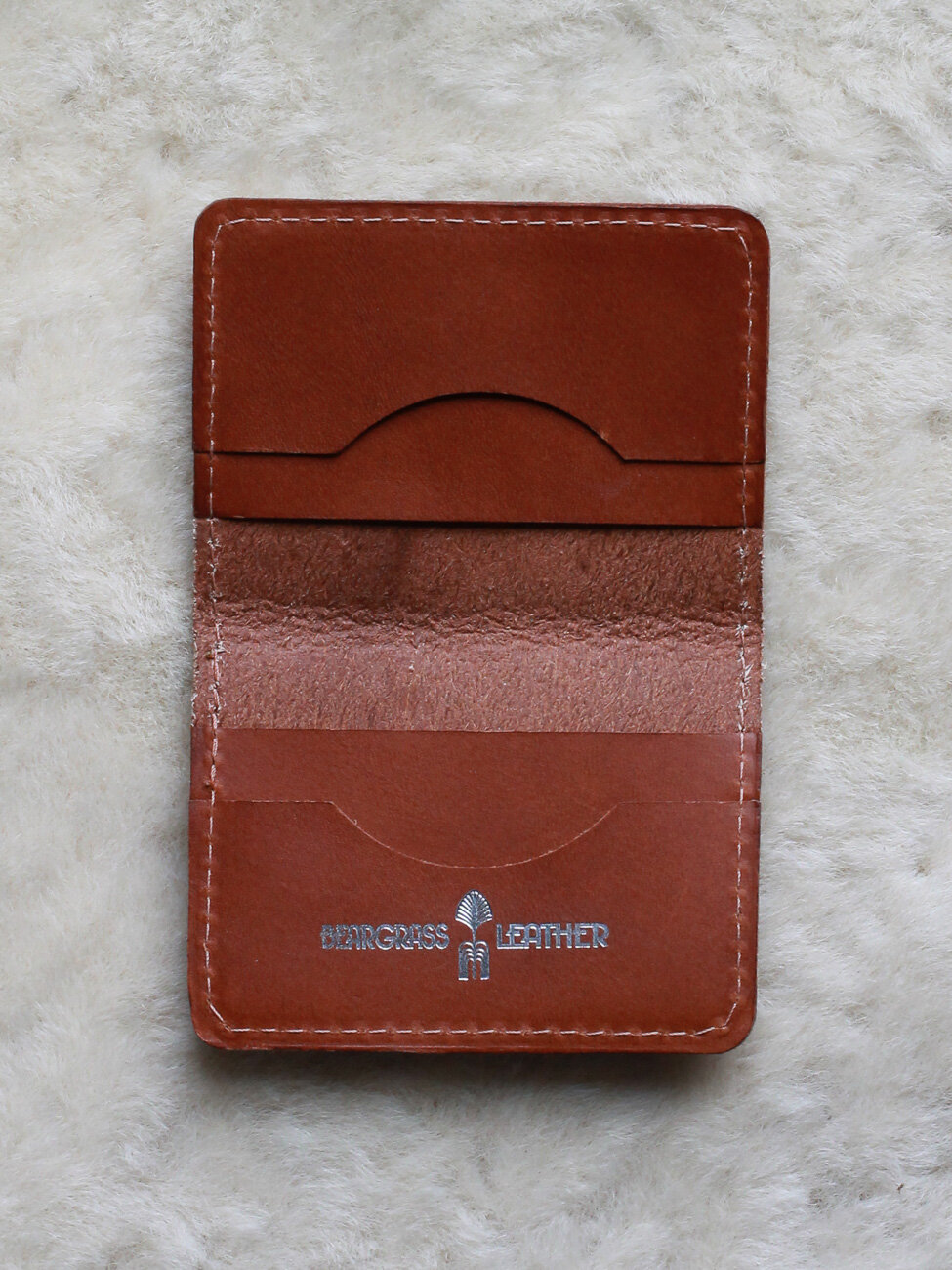 Foto | James Memory Card Wallet - Genuine Vegetable-Tanned Leather