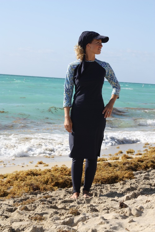swimming skirt with leggings