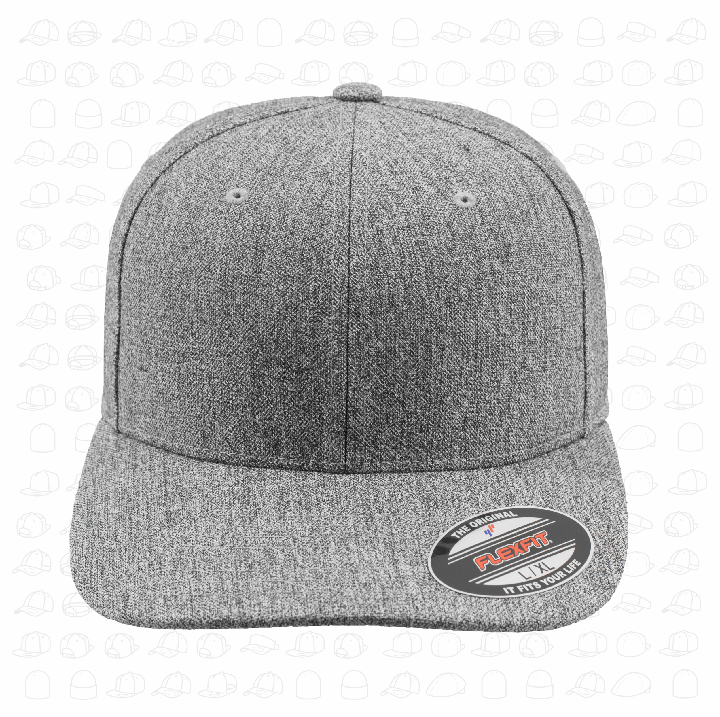 plain black flexfit cap